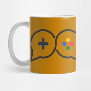 The Retro Perspective Logo With Text Mug